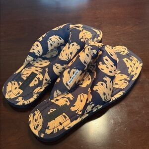 FARM Rio Banana Print Sandal